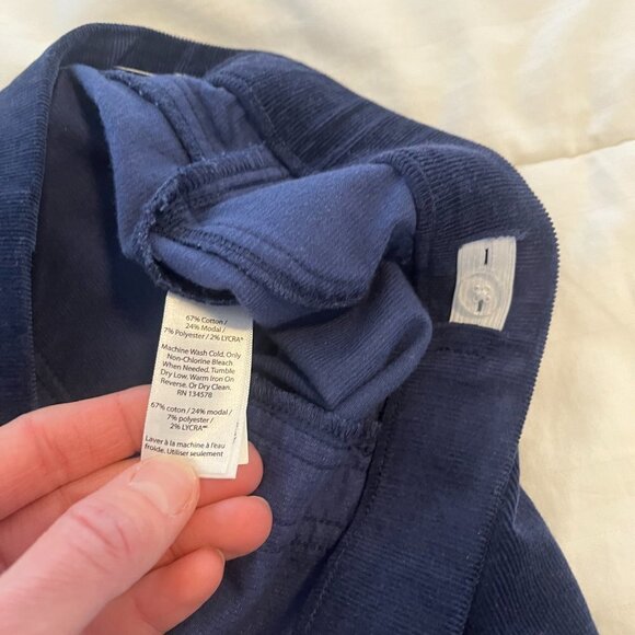 Vineyard Vines Girls Blue Corduroy Pants - Picture 6 of 11